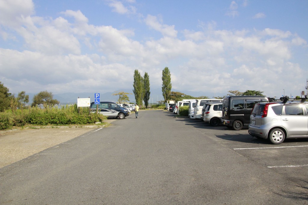 琵琶湖湖岸緑地　赤野井３（南）駐車場