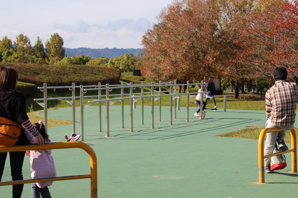 矢橋帰帆島公園　トライアル広場