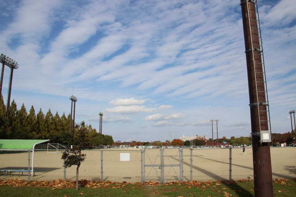 矢橋帰帆島公園　多目的グランド