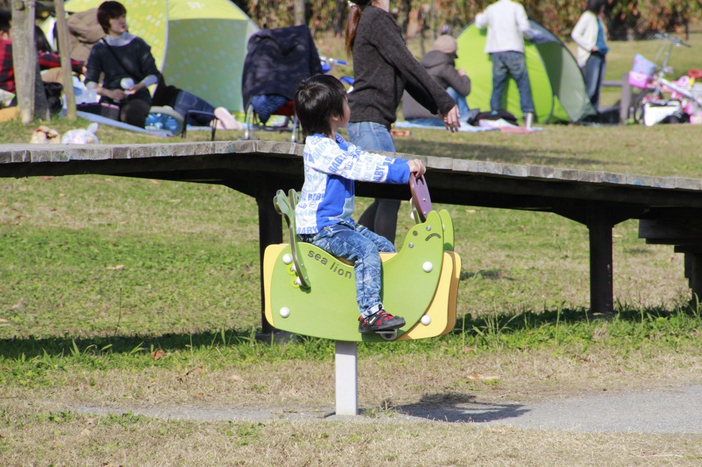 矢橋帰帆島公園　幼児　遊具