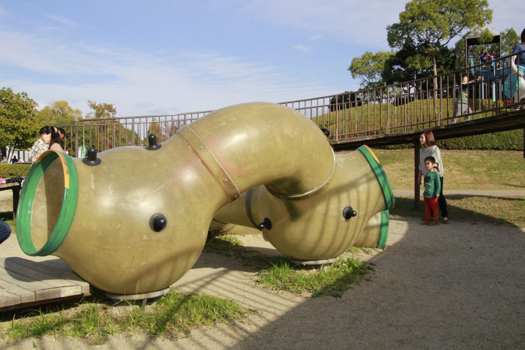 矢橋帰帆島公園　蟻の巣